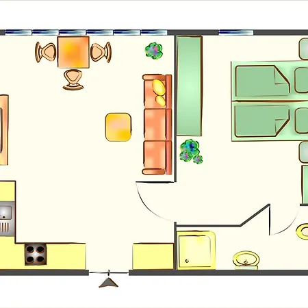 Apartment Seeland Seeland App 5 Ostseebad Heringsdorf